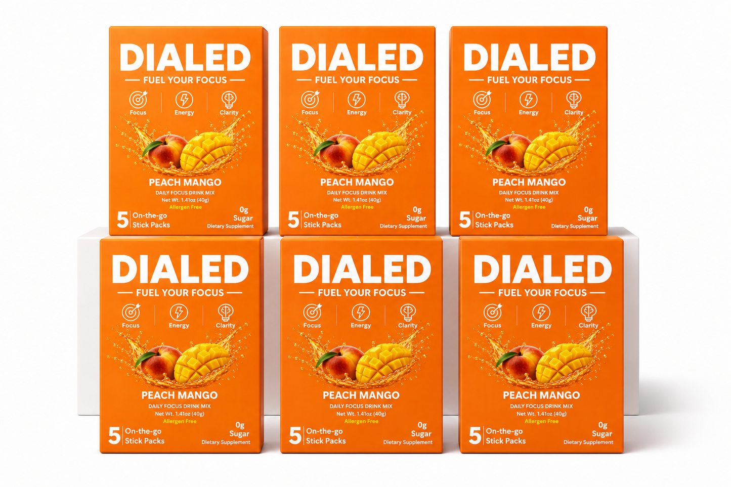 Peach Mango 30-pack. click to see subscription price!